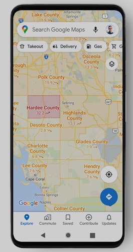 News Google Maps Covid Florida