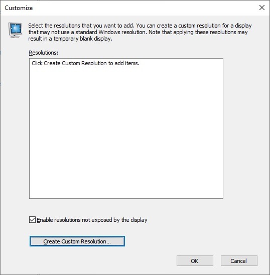 Nvidia Panel Customize