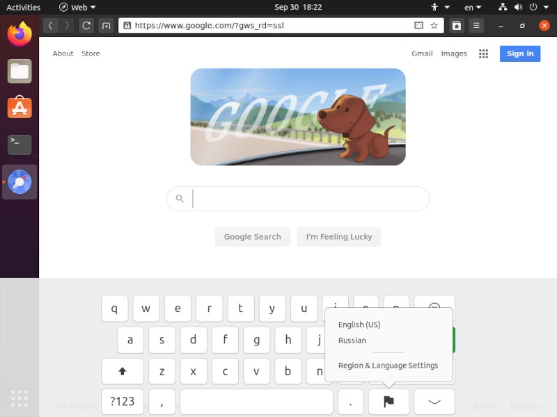 On Screen Keyboard Linux Screen Keyboard Language Selection