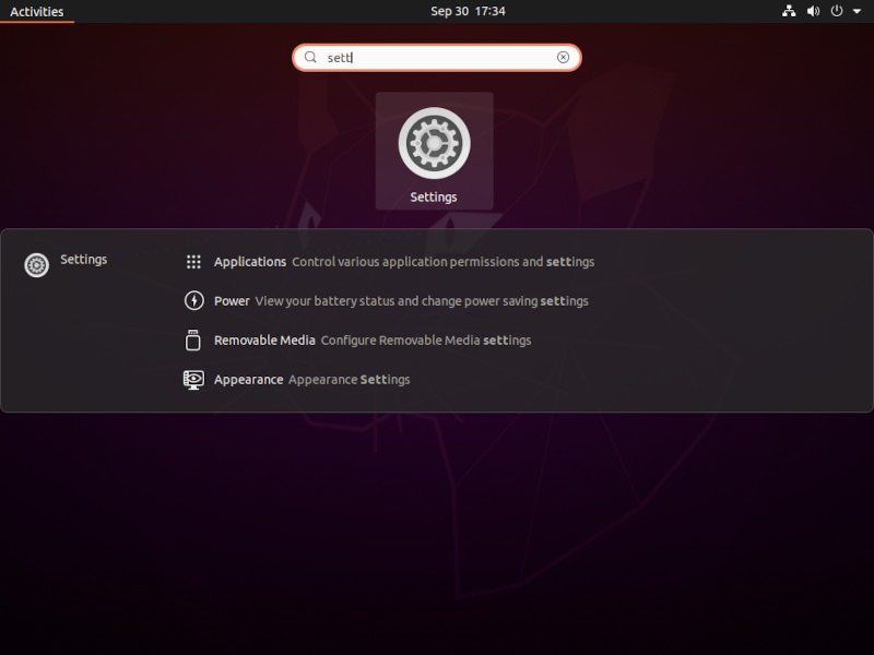On Screen Keyboard Linux Searching Settings