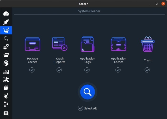 Optimize Linux With Stacer System Cleaner
