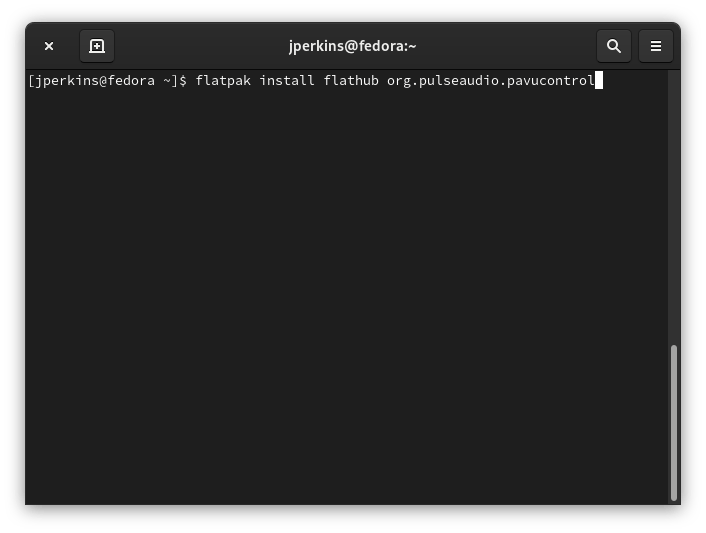 Record Sound Linux Flatpak Pavucontrol
