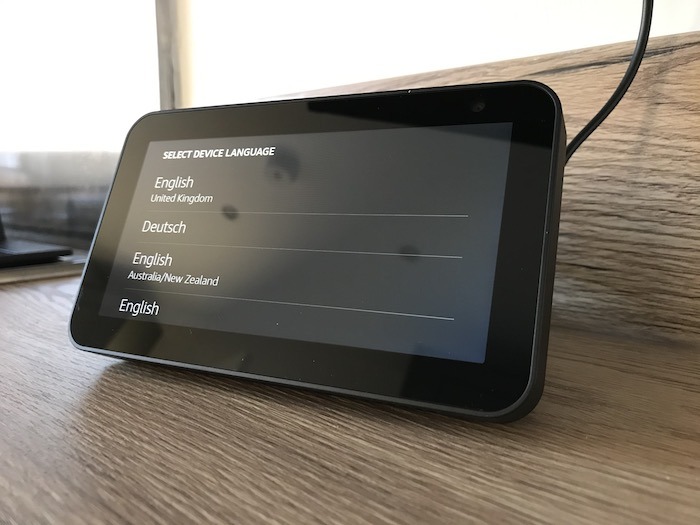 The first step, is setting up your Amazon Echo Show device.