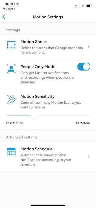 Ring Floodlight Motion Zones You can add motion detection to your Ring camera, using Motion Zones.