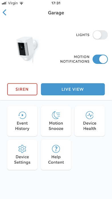 Ring Motion Notifications Receive security alerts to your smartphone or tablet, by enabling "Motion Notifications."
