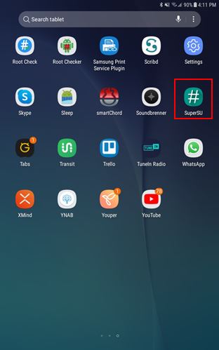 Root Android Phone Supersu Visible