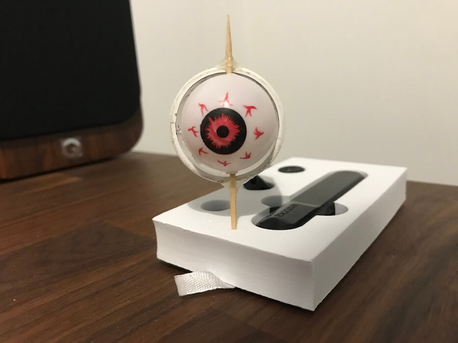 You can build a smart pumpkin, using servo and Arduino tech.