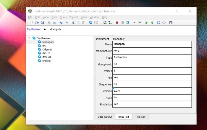 Eventually, we get to adding data to the project, as this screenshot shows.