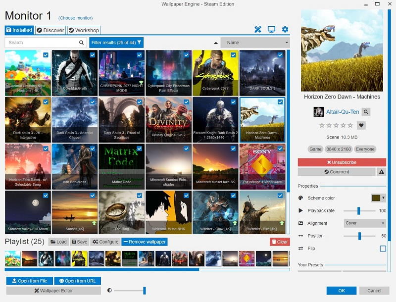 Wallpaper Engine Home