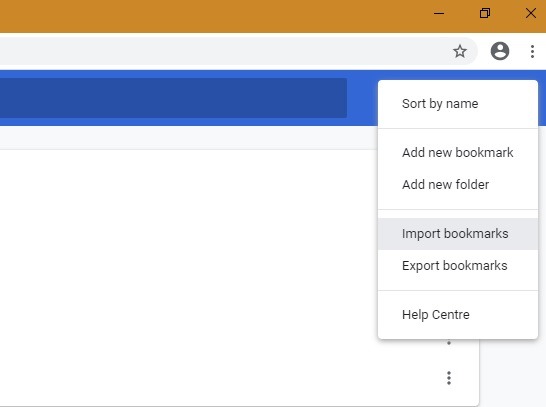 Chrome Bookmarks Import Bookmarks