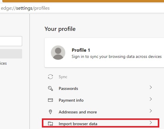 Chrome Bookmarks Import Browser Data
