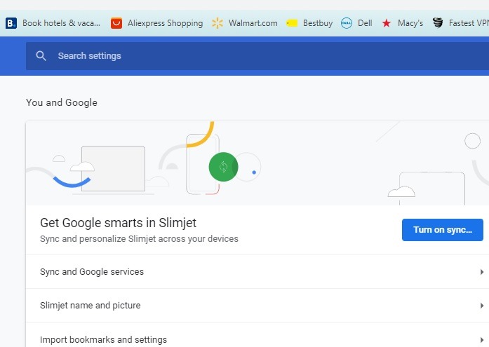Chrome Bookmarks Slimjet Import