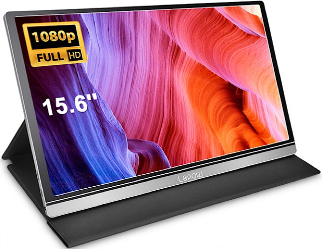 Deal Lepow Z1 Portable Monitor Side