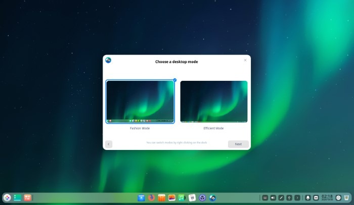Deepin Review Update Dock Setting