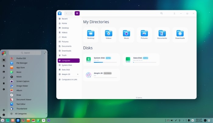 Deepin Review Update File Manager