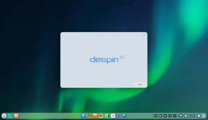 Deepin Review Update First Time On The Desktop