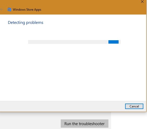 Photos App Run The Troubleshooter