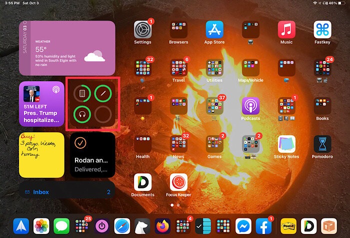 Review Earfun Air Widgets