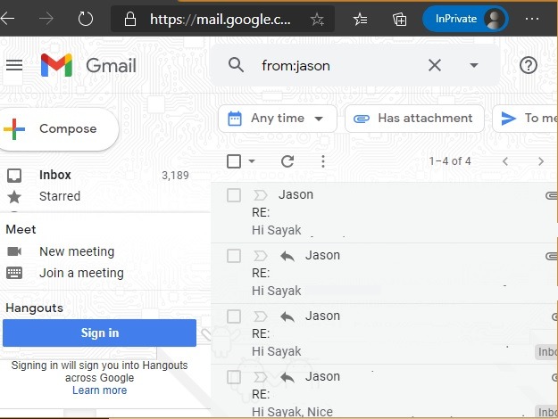 Sort Gmail Filters Name Sender