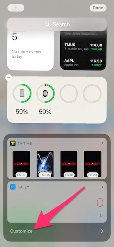 Apple Ios 14 Widgets Today View Customize