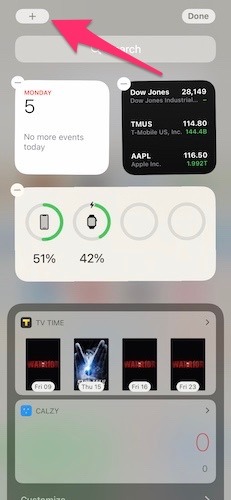 Apple Ios 14 Widgets Today View Plus