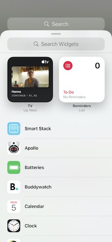 Apple Ios 14 Widgets Today View Widgets