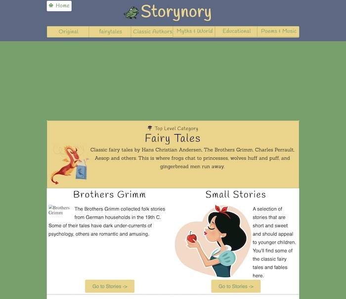 Best Sites Free Kids Books Storynory