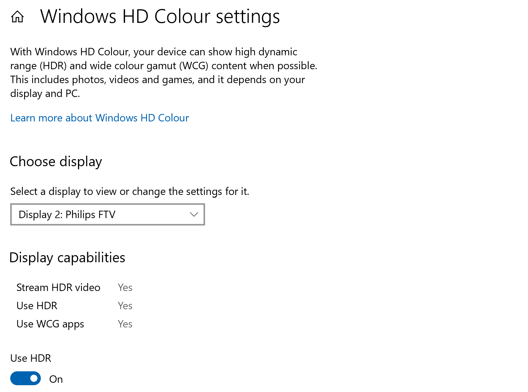 Connect Laptop To Monitor Tv Hdr Mode