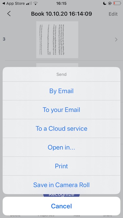 You can combine multiple documents into a book, ready to share.