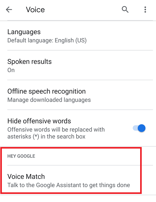 How To Turn Ok Google On And Off On Android Voice Match How To Turn Ok Google On And Off On Android Voice Match