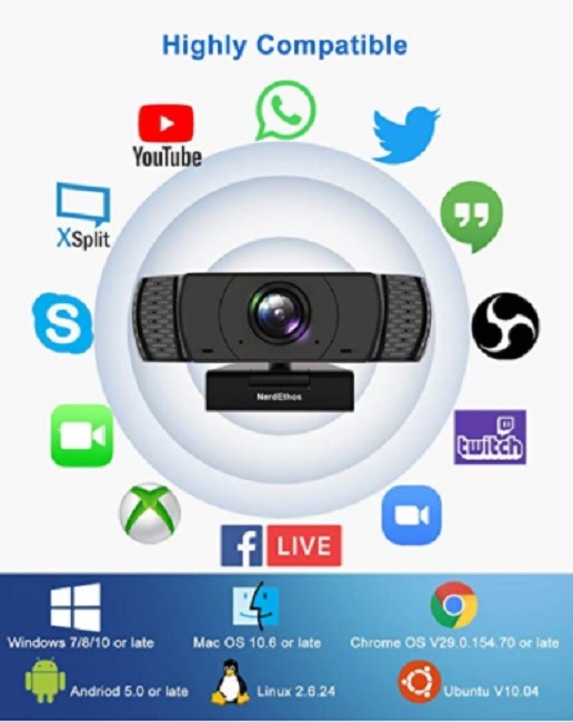 Nerd Ethos 1080p Hd Webcam Review Compatibility