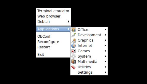 Openbox Install Customize Applications Menu