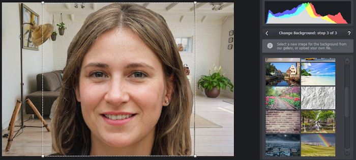 Photoworks Background Replaced