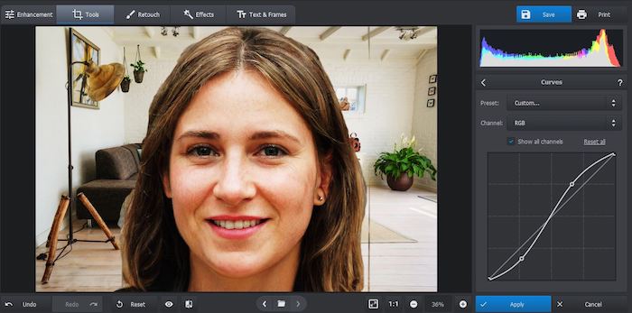 Photoworks Colour Curves