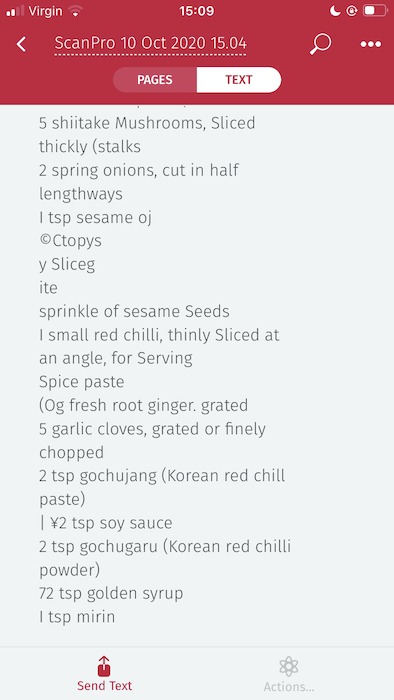 Text, extracted using the ScanPro application.