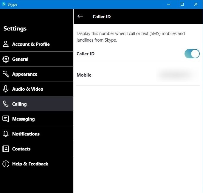 Skype Tricks Caller Id On