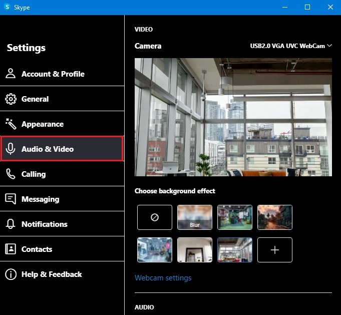 Skype Tricks Change Background