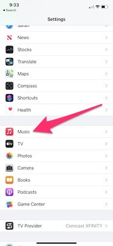 Turn Off Icloud Music Library Music Settings Turn Off Icloud Music Library Music Settings