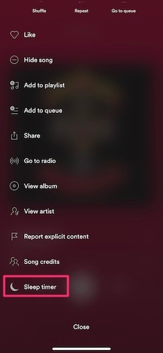 Turn Off Music Iphone Spotify Sleep Timer Turn Off Music Iphone Spotify Sleep Timer