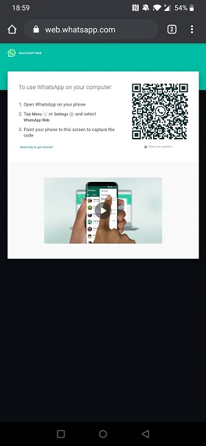 Whatsapp Two Accounts Scan Code