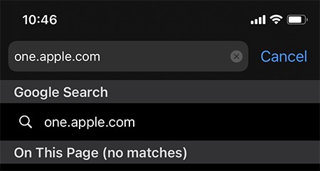 Apple One Safari Apple One Website