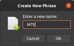 Make Linux Shortcuts With Autokey Phrase Name
