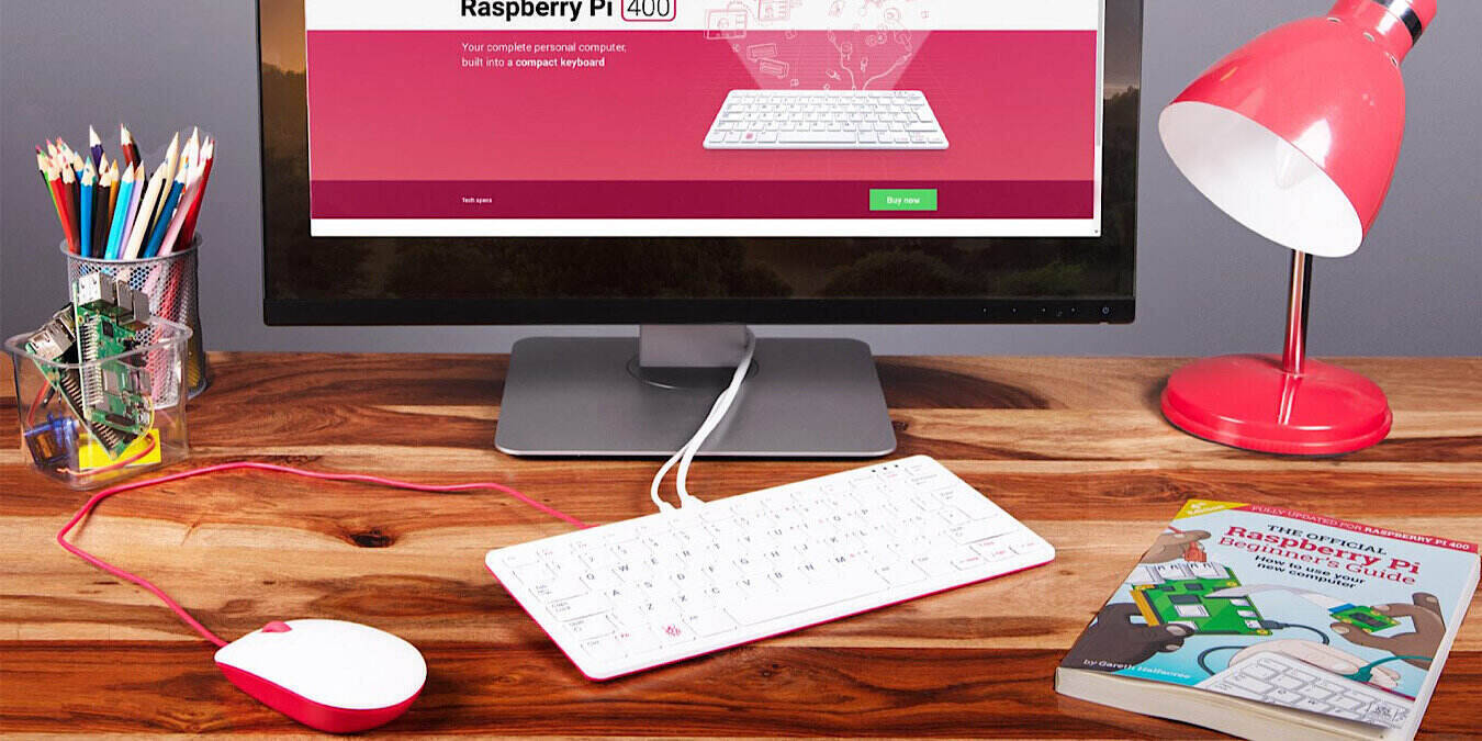 News Raspberry Pi 400 Featured