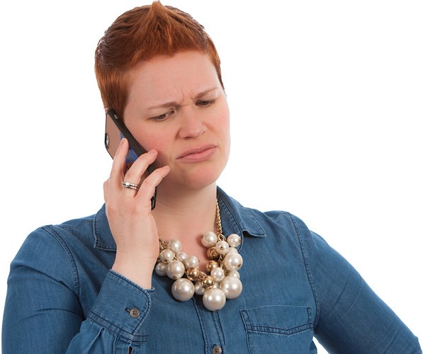 Phishing Phone Scams Woman