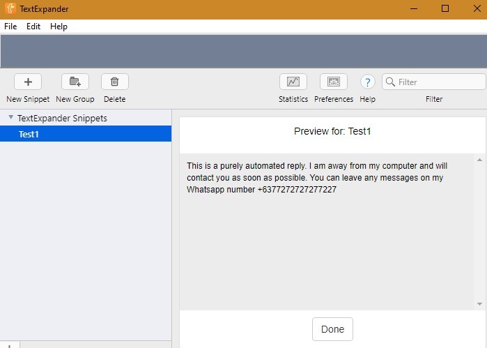 Text Expansion Textexpander Preview