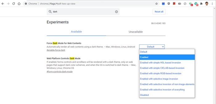 Best Chrome Flags Force Dark Mode