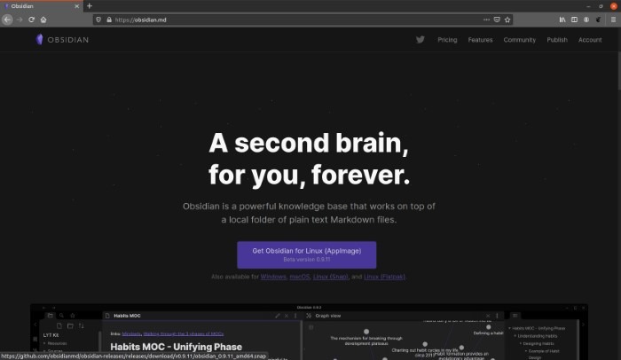 Brain Like Notes With Obsidian Official Site