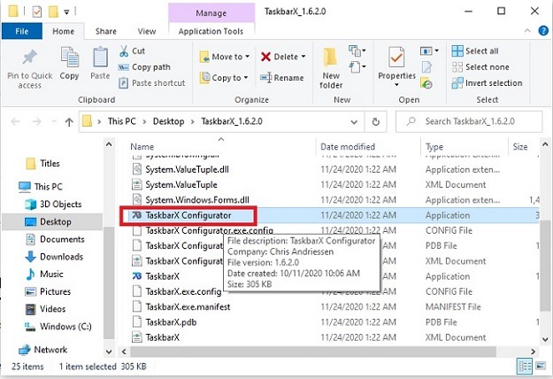 Customizing The Windows 10 Taskbar With Taskbarx Configurator