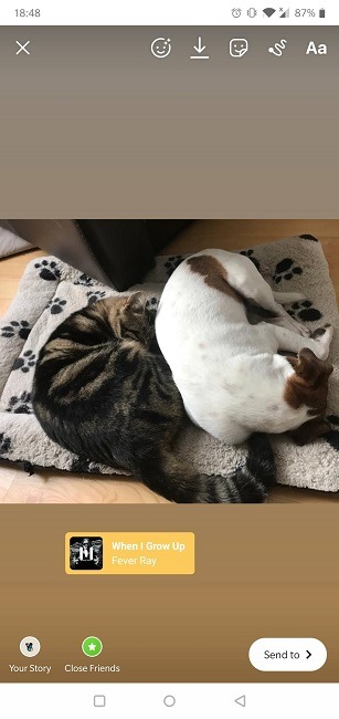 How To Add Music Instagram Story Final Result