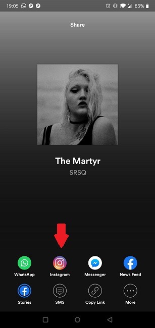 How To Add Music Instagram Story Share From Spotify Instagram